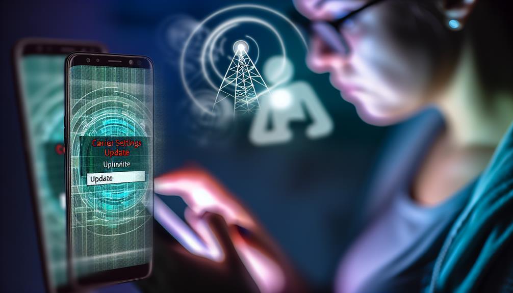 carrier settings update required